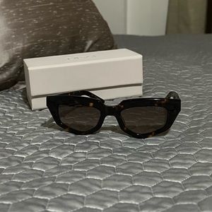 SOLD DEZI on read sunglasses